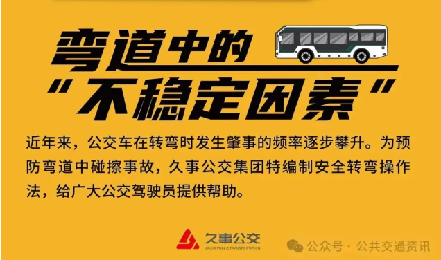 【学习】公交驾驶员安全行车操作法 | 四项操作法 四个风险点